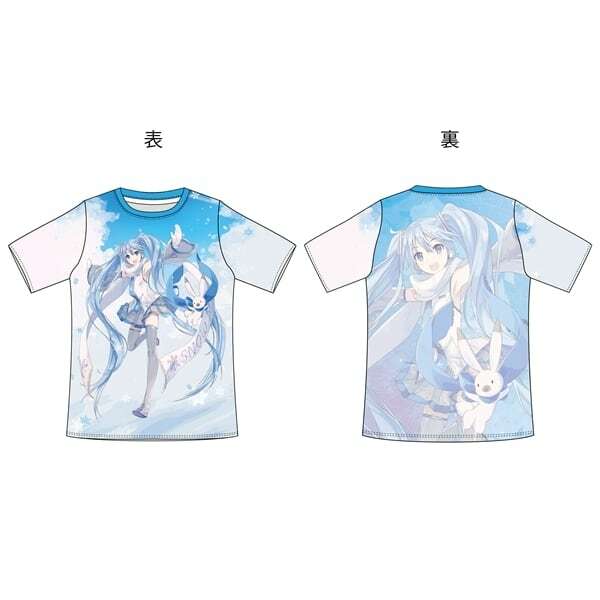 初音未來-短袖T-shirt-フルグラフィックTシャツ(iXima)L