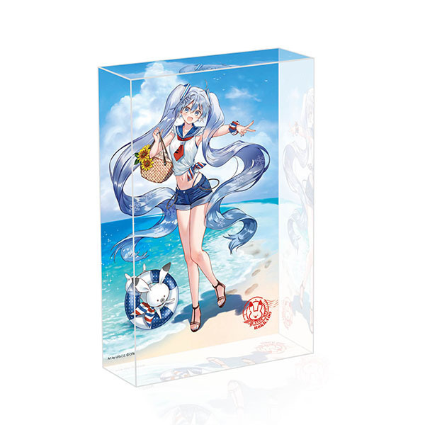 初音未來-壓克力磚-アクリルブロック(はねこと)