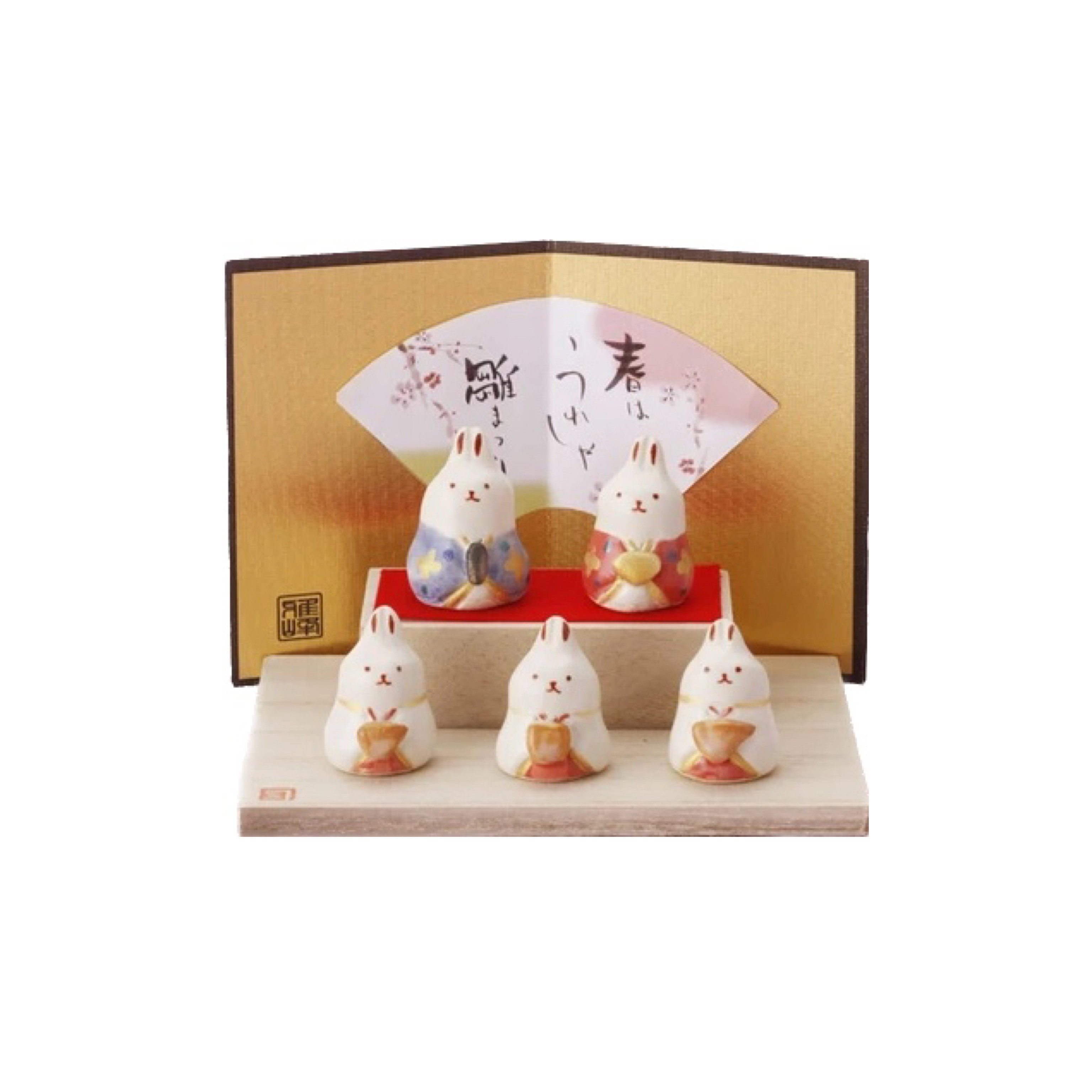小兔兔一家雛飾