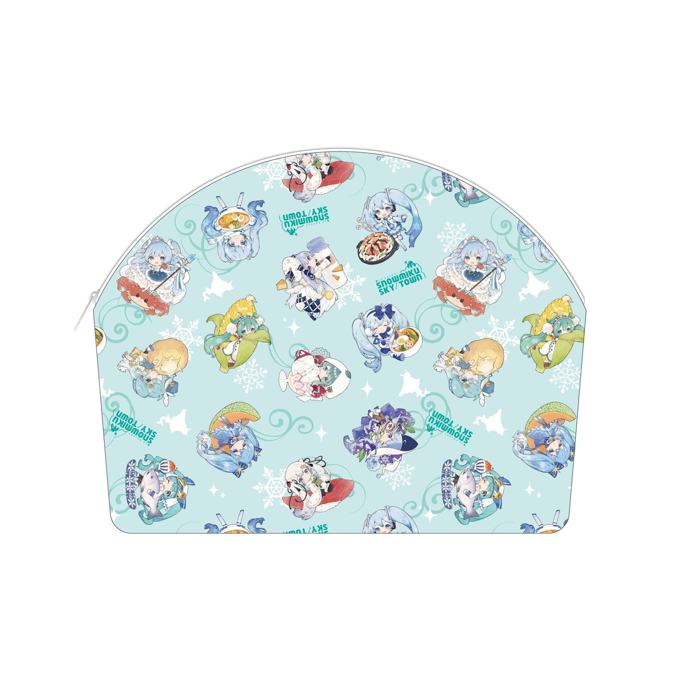 初音未來-貝殼小包-シェル型ポーチ(雪ミクオールスターズ)