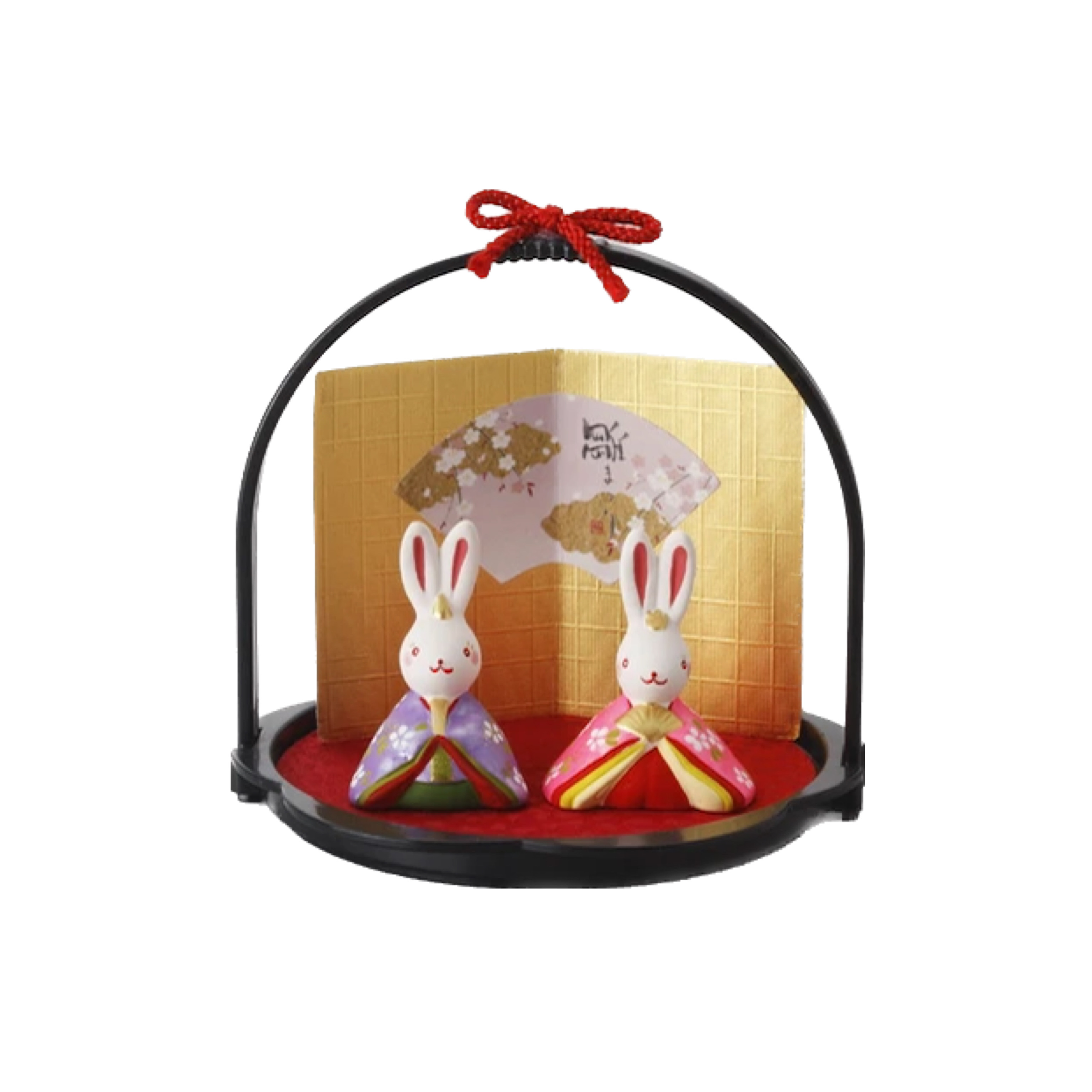 日式兔籃長耳兔兔