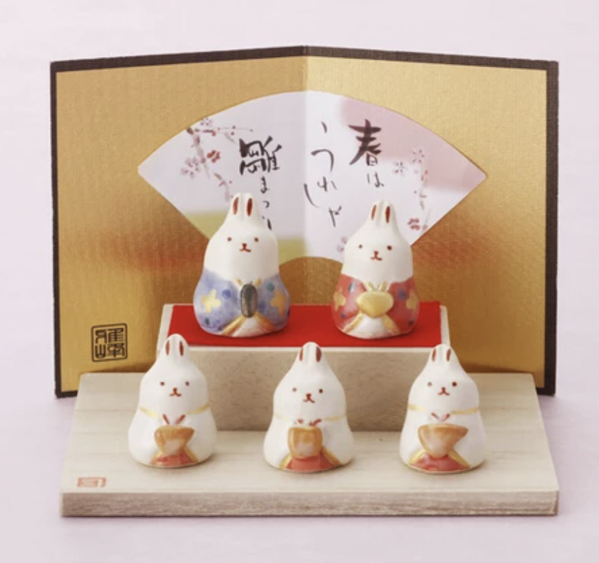 小兔兔一家雛飾