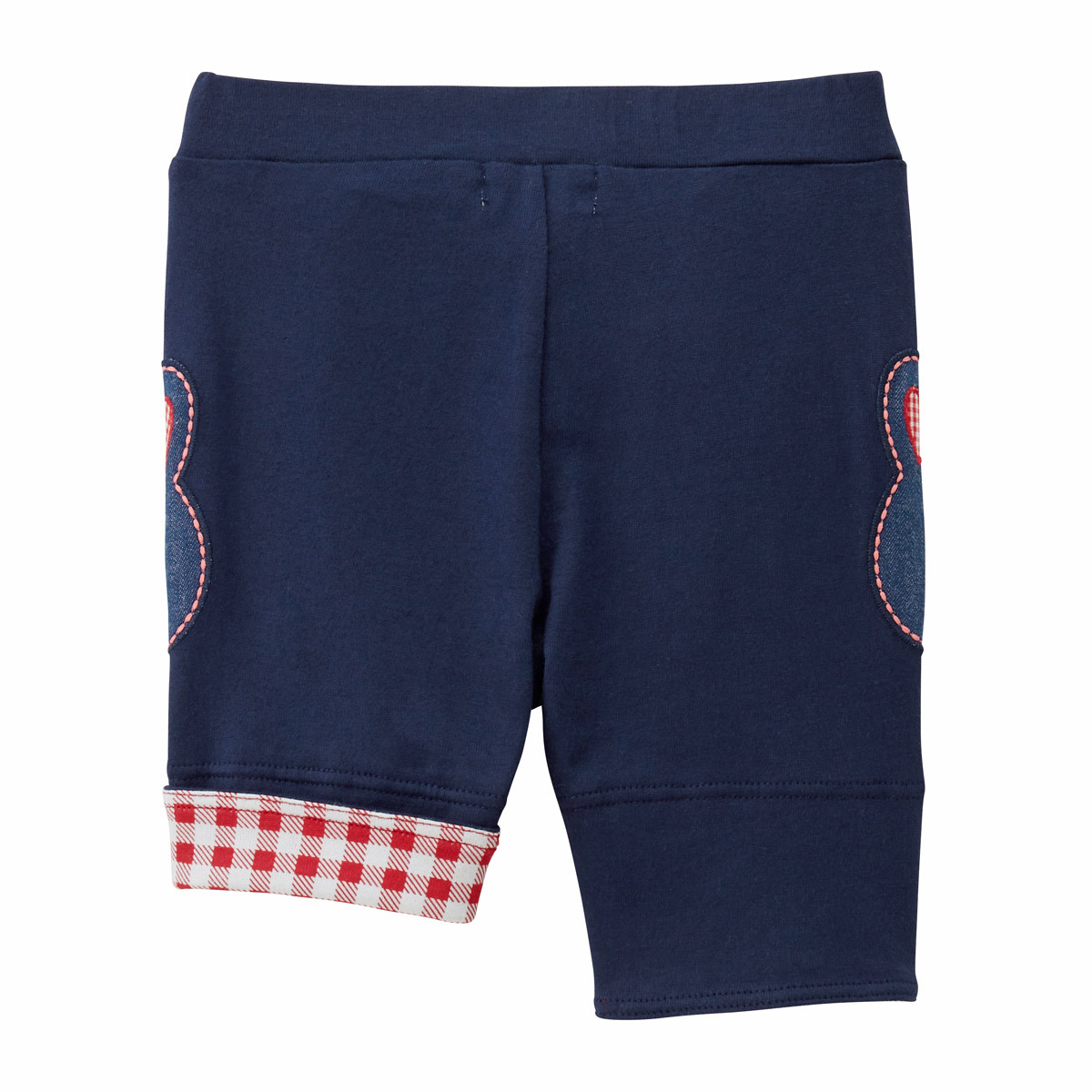 小熊頭6分褲粉色