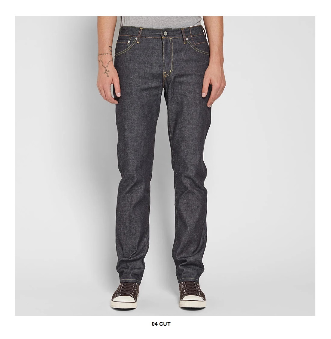 ON SALE: VISVIM SOCIAL SCULPTURE UNWASHED JEANS - SIZE 32 04 CUT PRE ORDER ITEM (預訂中)