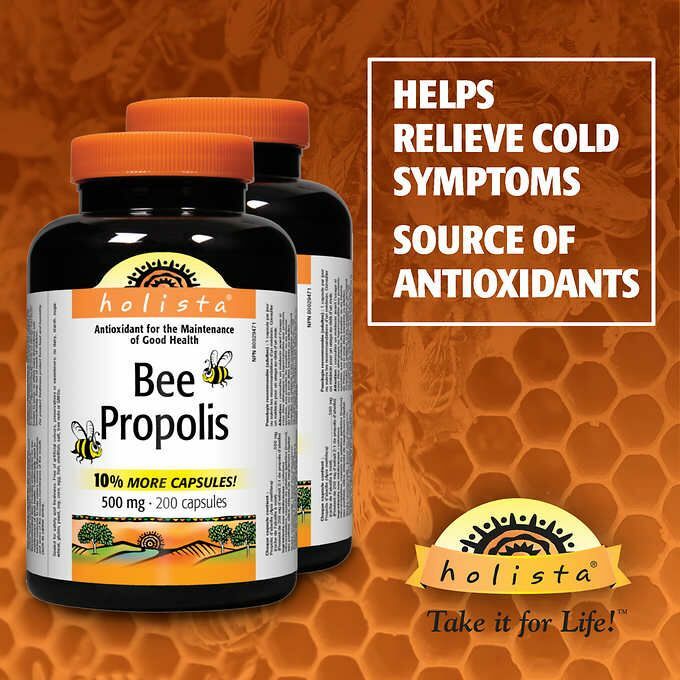 Holista高濃度蜂膠500mg 200粒