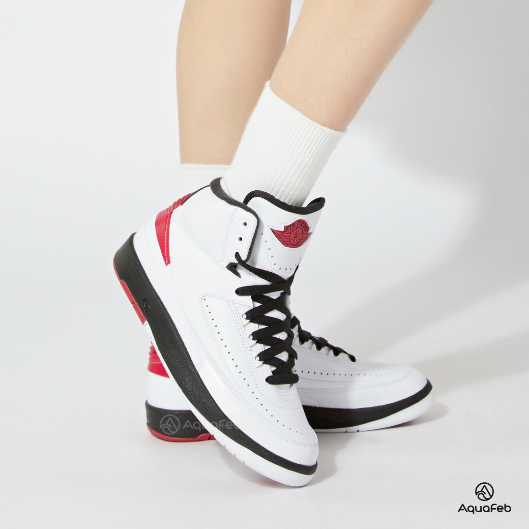 Nike Air Jordan 2 Retro Chicago 女 白 OG 芝加哥 經典 運動 籃球鞋 DX4400-106