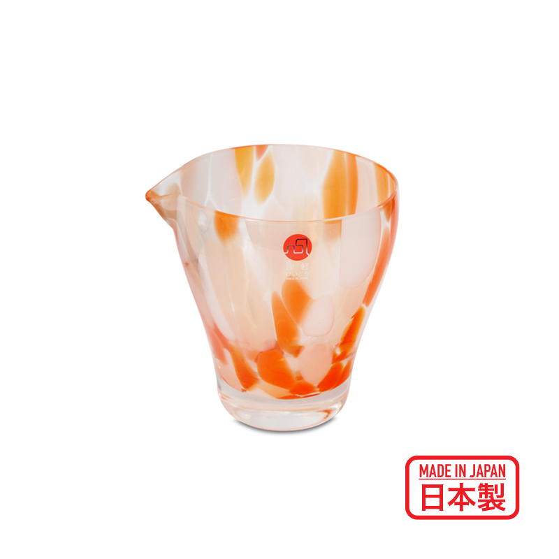 日本ADERIA 260ml玻璃清酒壺-橘子 -F-71251