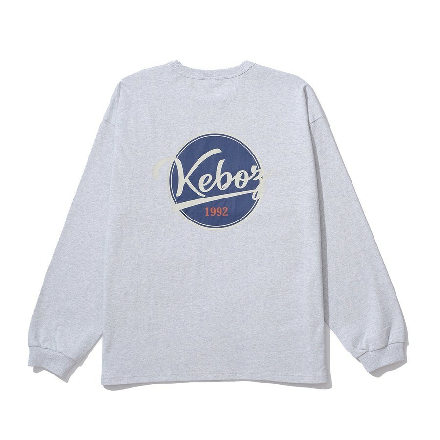 KEBOZ - BB LOGO L/S TEE / 2COLORS