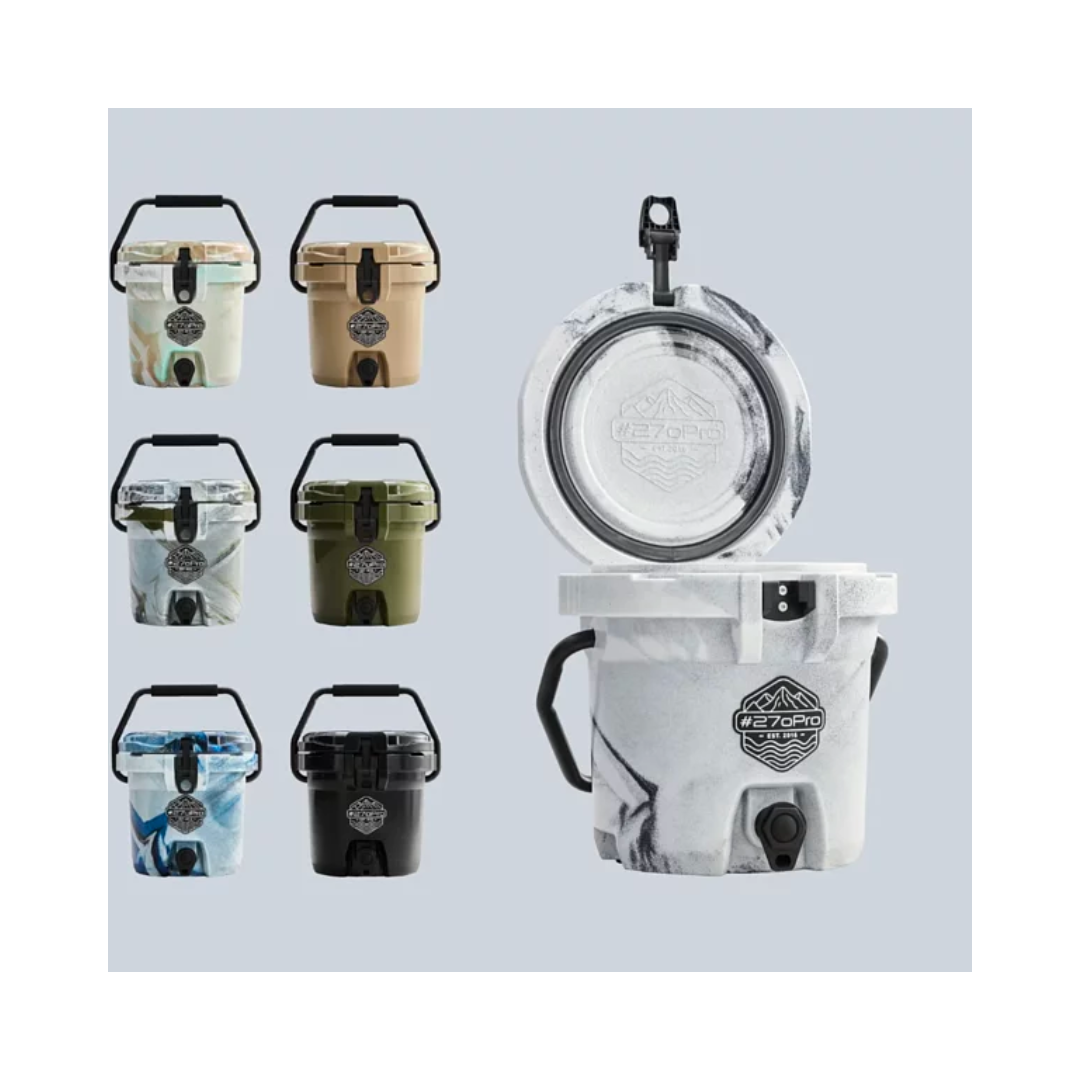 ※ #270Pro 風格保冰桶 EASY-GRIP 2.5GAL