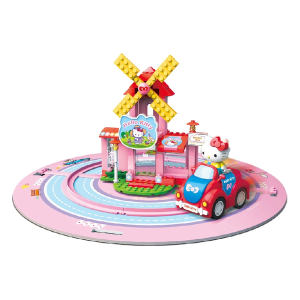 《 三麗鷗 Sanrio 》HELLO KITTY 軌道風車組