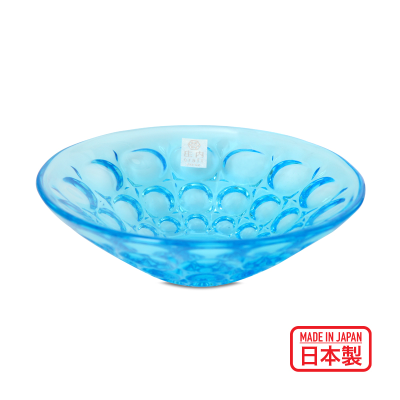 ADERIA Handmade Glass Dessert BowlSky F70383