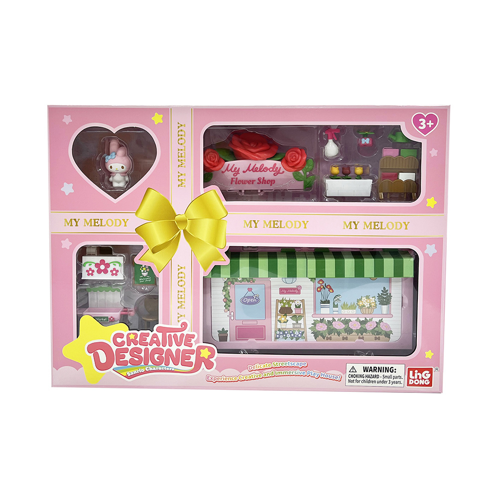 《 三麗鷗 Sanrio 》Sanrio 樂遊貨櫃-美樂蒂花店