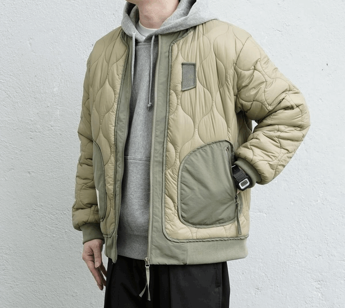 INLAB BOMBER PUFFER JACKET