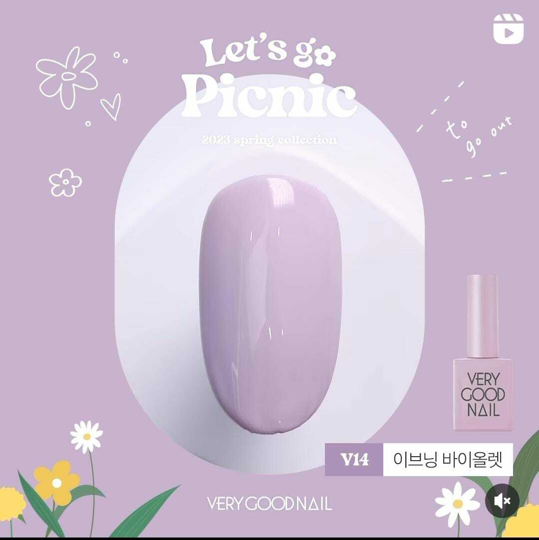 Verygoodnail V14 (let's go picnic)