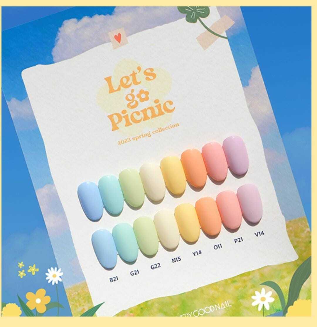 Verygoodnail V14 (let's go picnic)