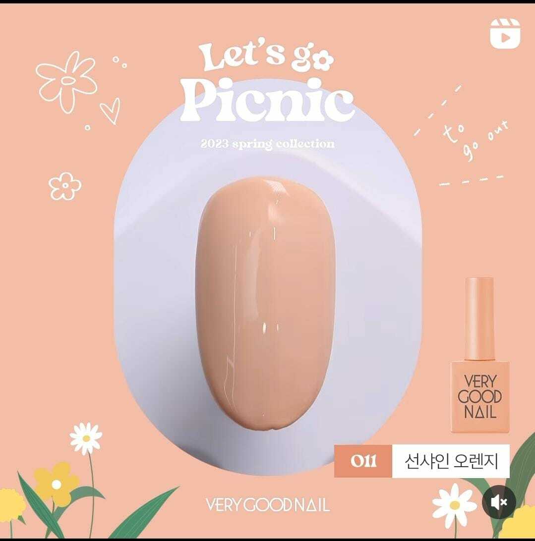 Verygoodnail O11 (let's go picnic)