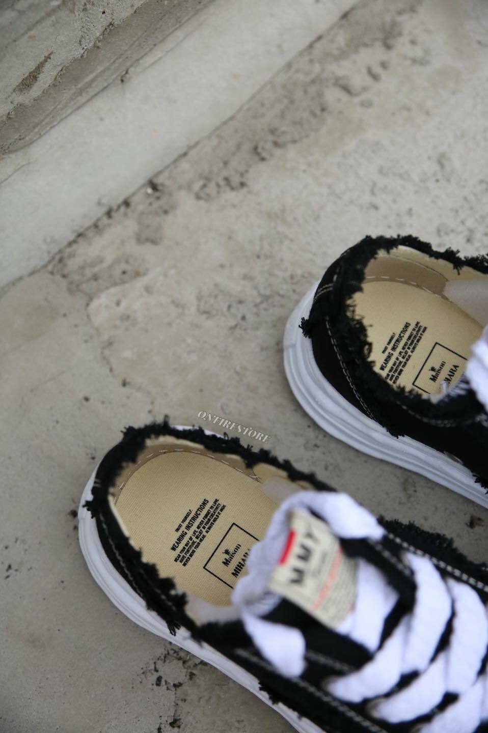 {現貨} MMY MAISON MIHARA YASUHIRO HANK OG FRAYED LOW