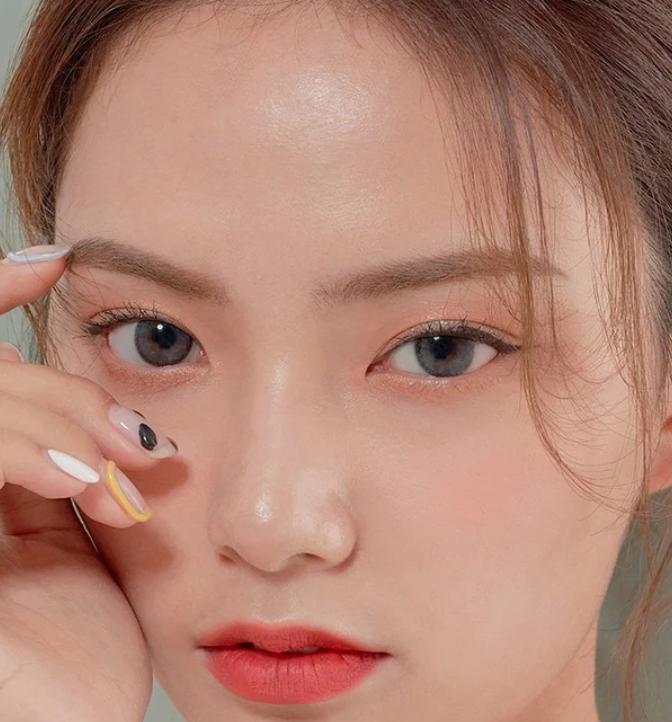 [月拋] Hapa Kristin Peaceful Kristin Ash Gray 碳灰色 月拋 |每盒2片