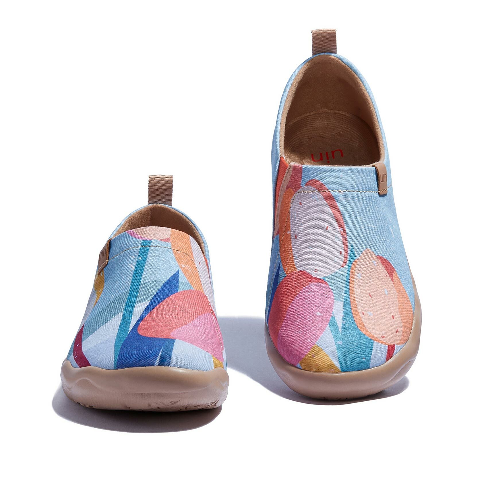 【 Uin 】西班牙原創設計 | 夢幻鬱金香 女鞋 彩繪鞋 休閒鞋 懶人鞋