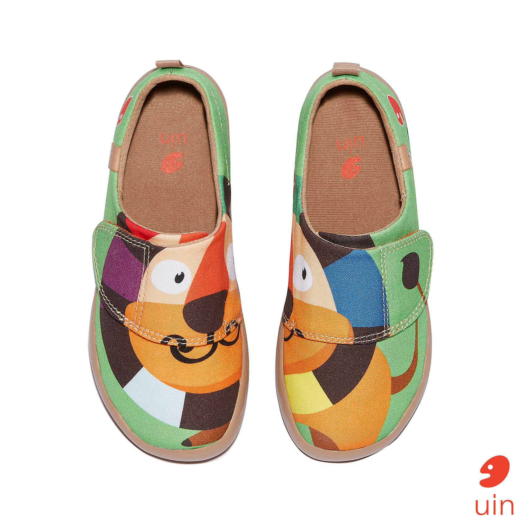 【 Uin 】西班牙原創設計 | 大頭獅子 彩繪休閒童鞋