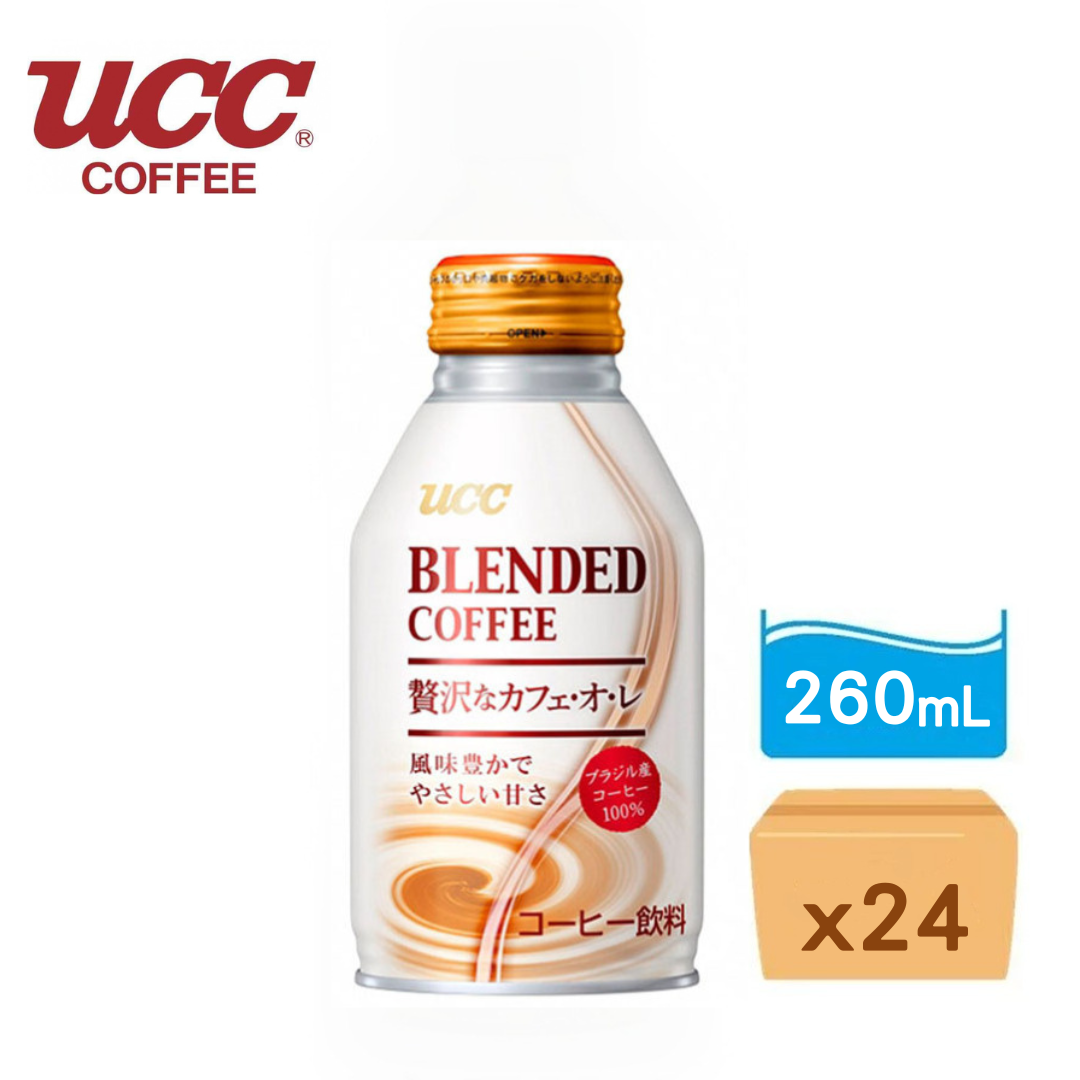 UCC香滑咖啡 260ml x 24支