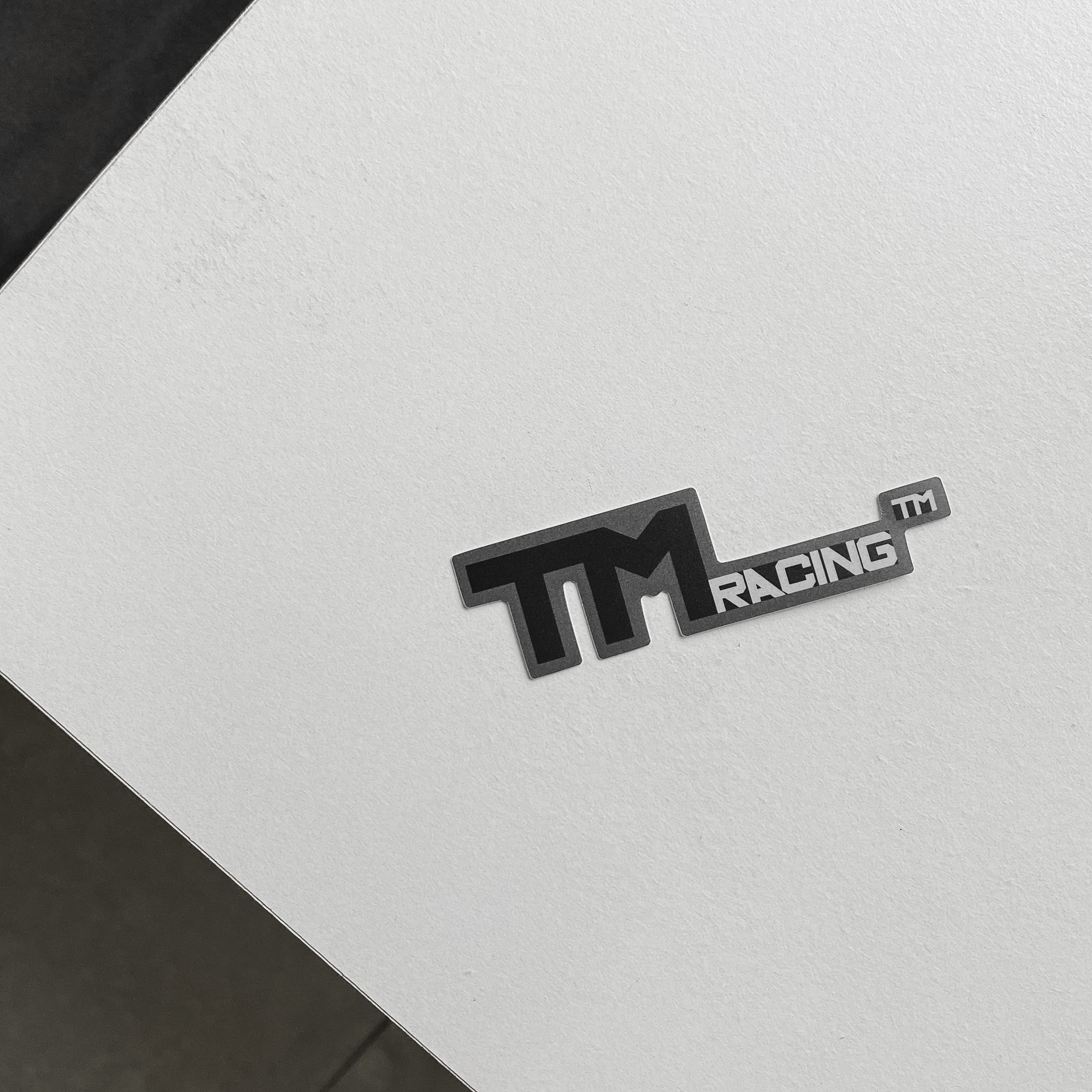 ｜TM_RacingTeam™ 短版文字貼紙｜-已絕版