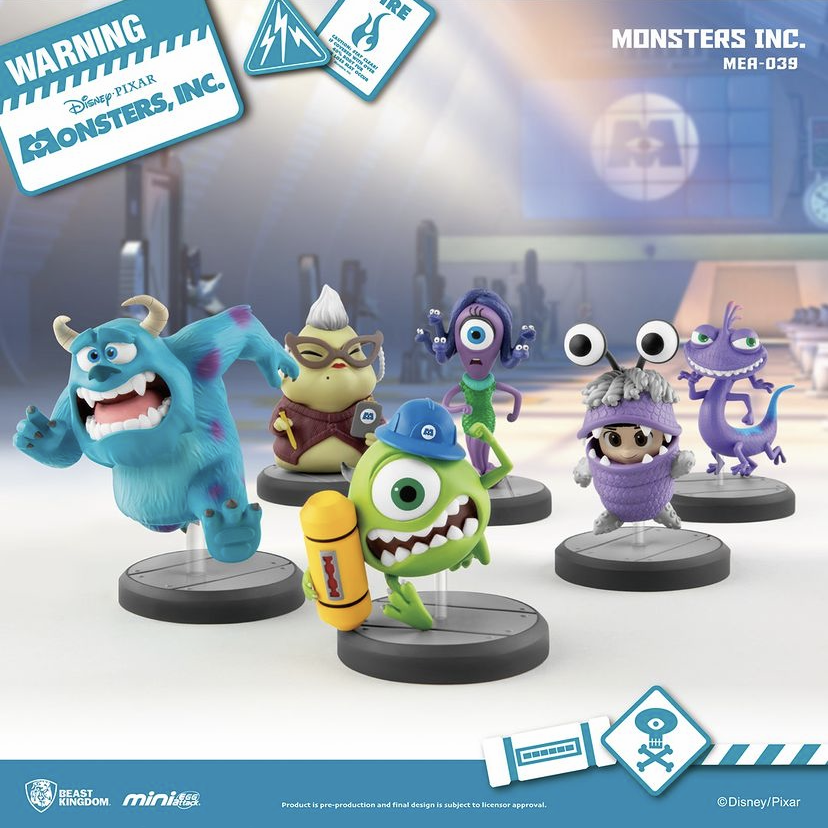 怪獸電力公司 盲盒公仔