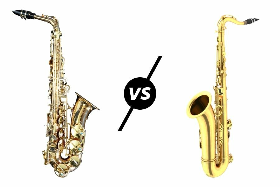 What is the difference between the tenor saxophone