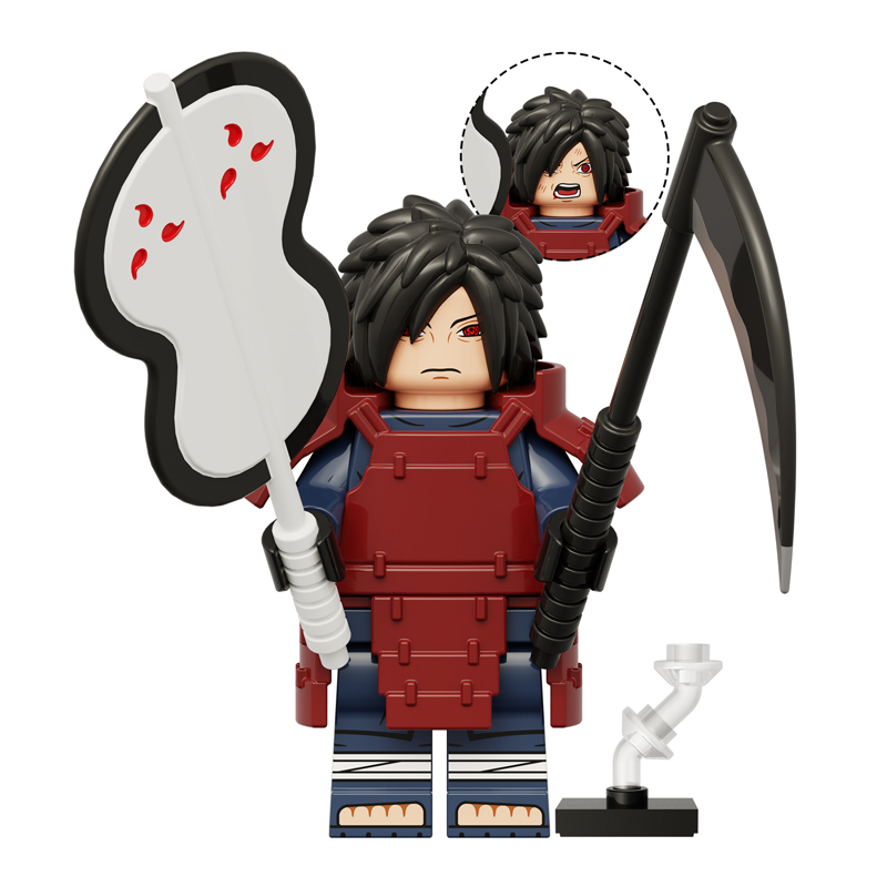 Uchiha Madara Naruto Minifigs Minifigures Fit Lego K2108