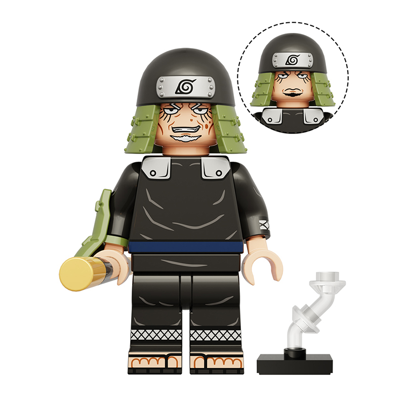 Sarutobi Hiruzen Naruto Minifigs Minifigures Fit Lego K2109