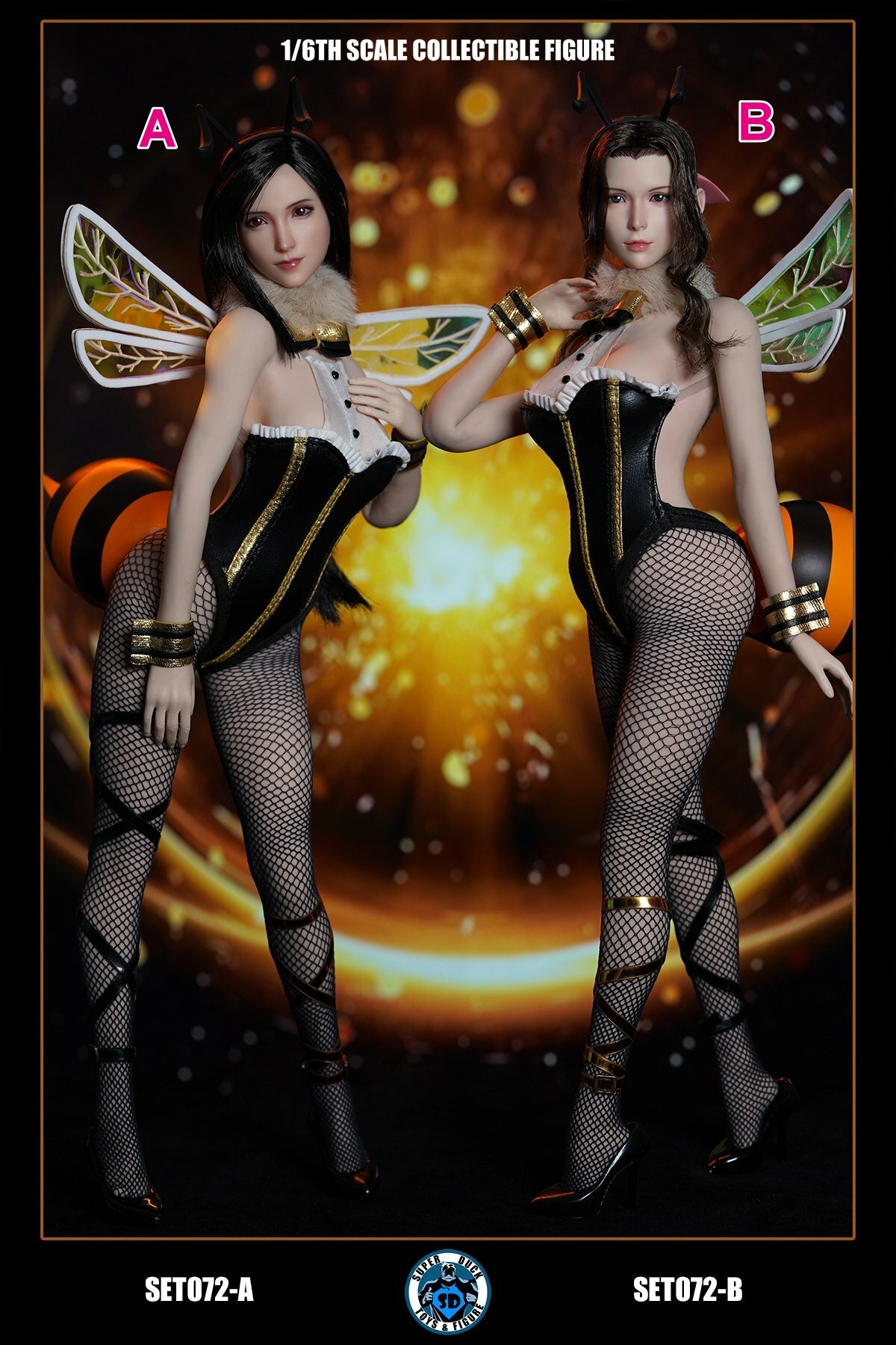 Super Duck : 1/6 SET072 Female costume set