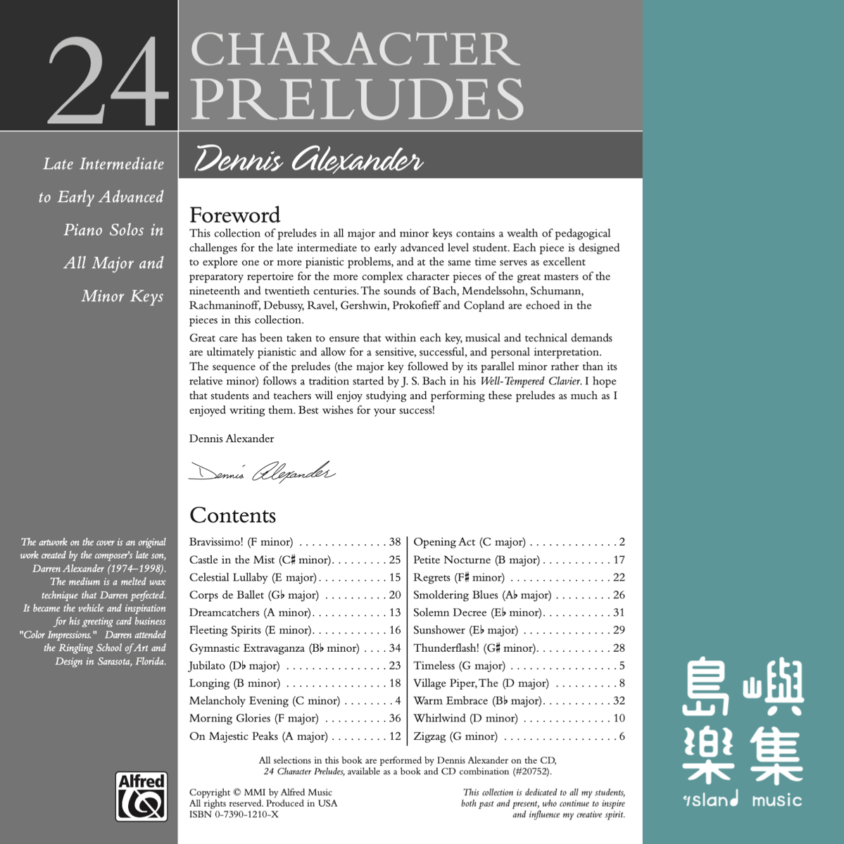 24 CHARACTER PRELUDES/BK&CD