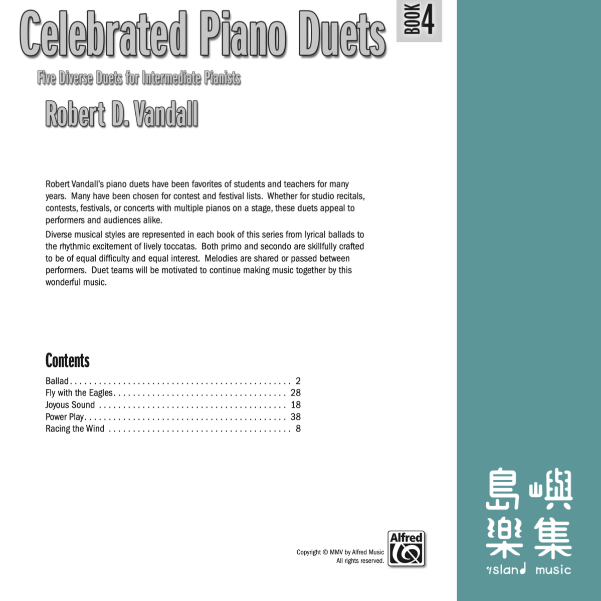Celebrated Piano Duets, Book 4: Piano Duet (1 Piano, 4 Hands) Book