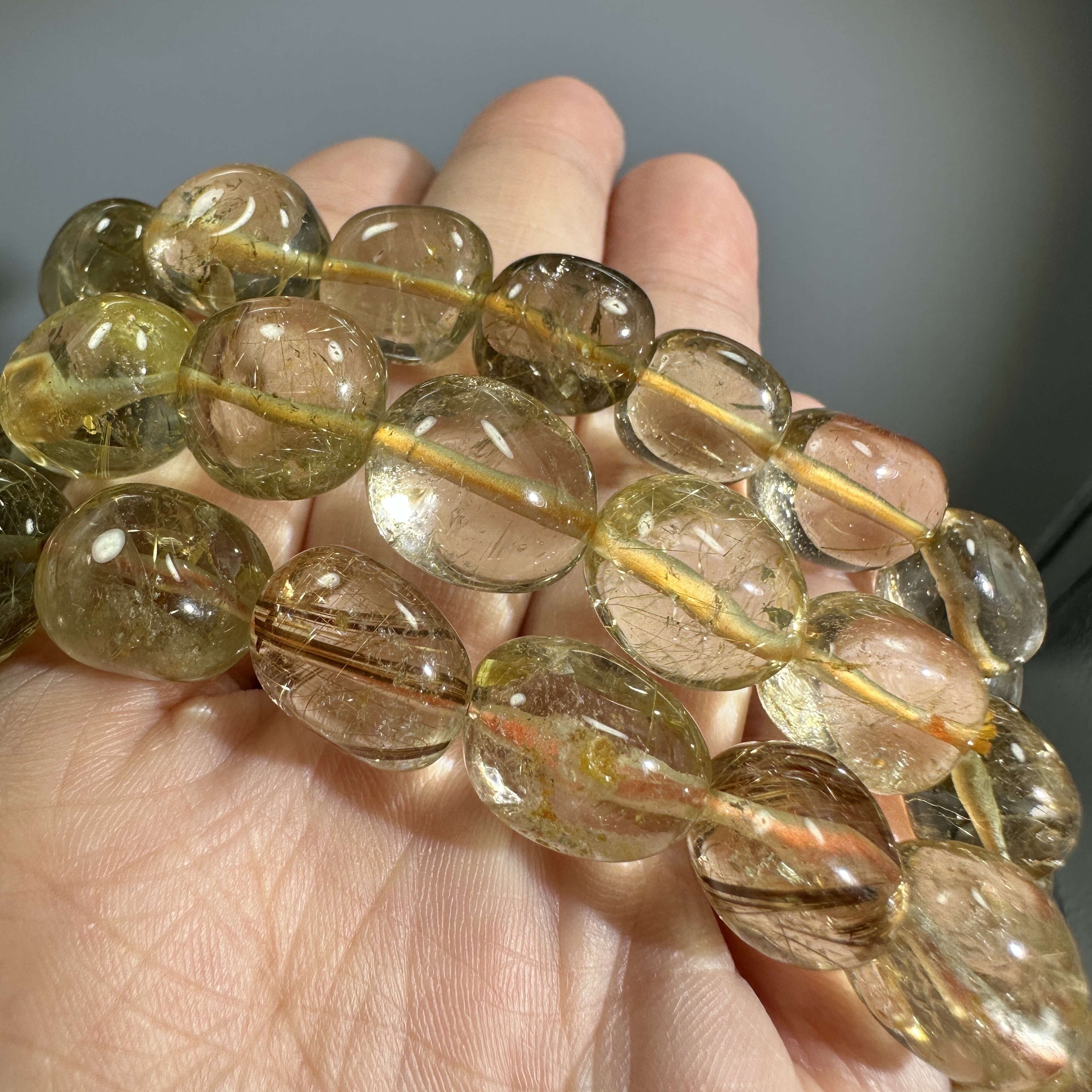 鈦金隨形手串