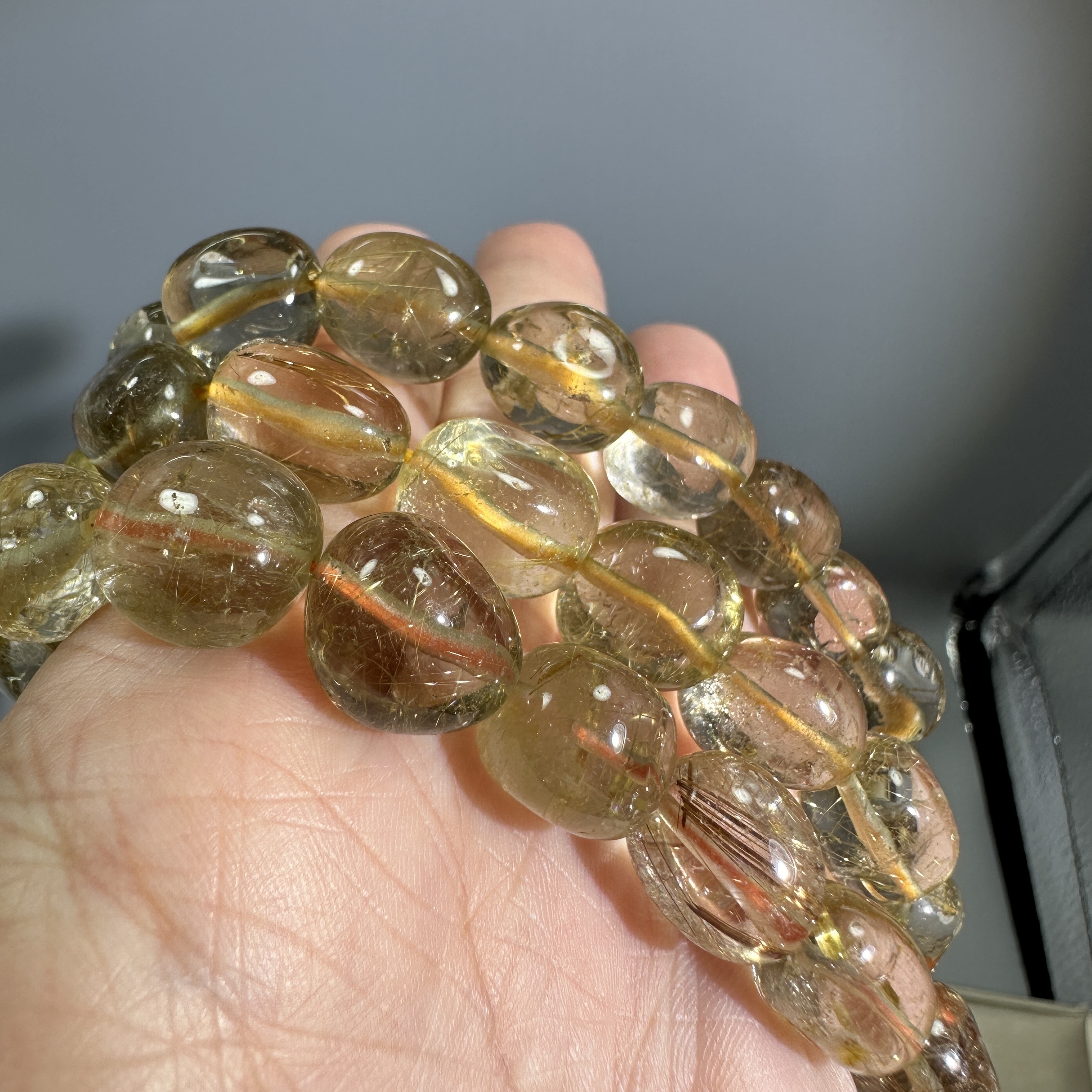 鈦金隨形手串