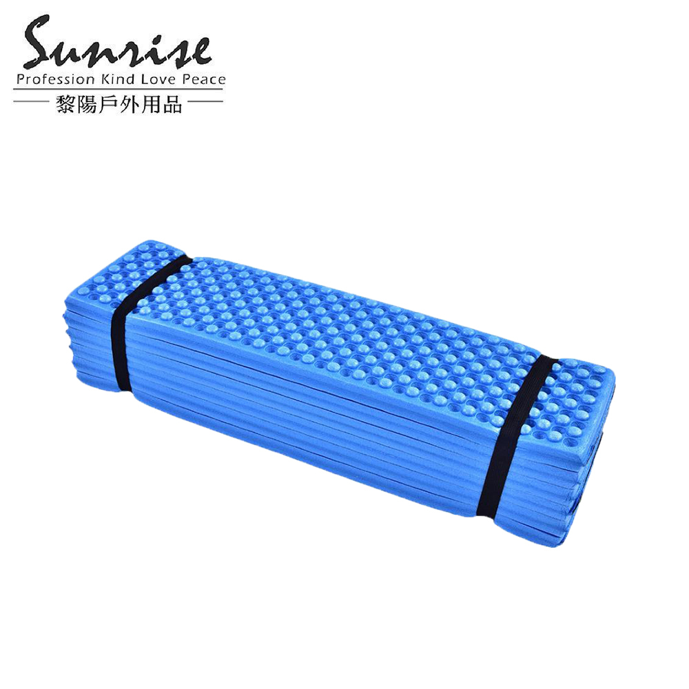 折疊蛋巢型防潮睡墊 (6色) 透氣舒適/保暖/好收納/支撐力佳/露營 64CFY9019