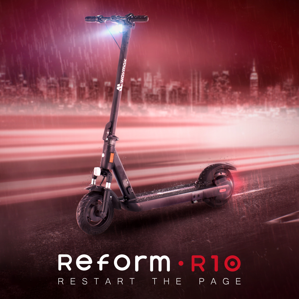 Waymax R10電動滑板車全車外觀展示