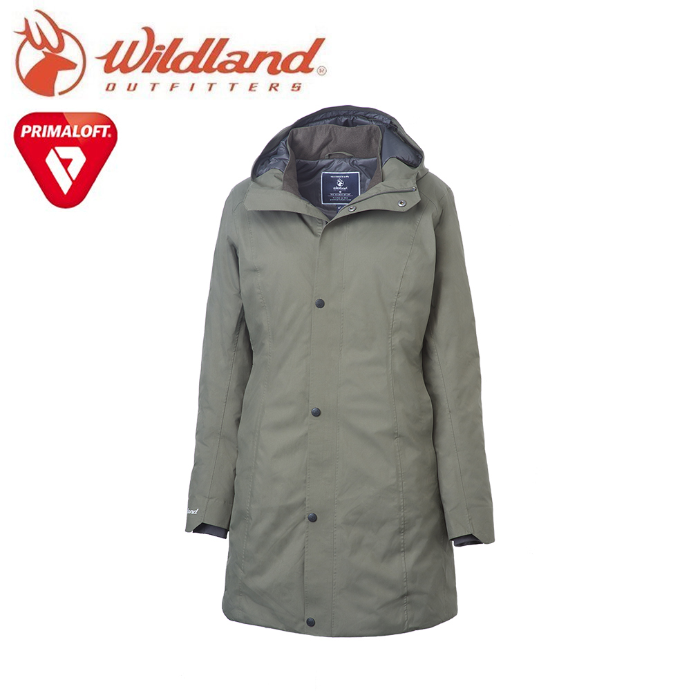 Wildland 荒野 長版PR棉防水外套 女款 (3色) 輕量/柔軟/保暖/快乾/透氣 04W62901