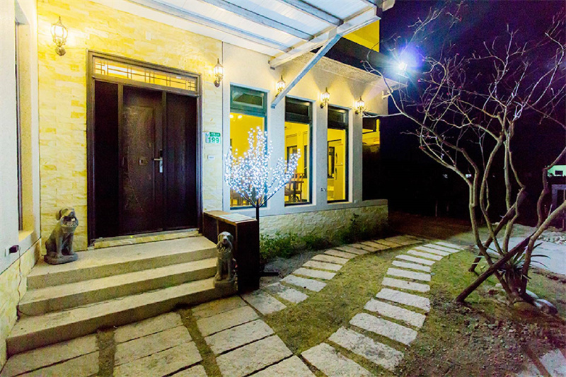 山海趣田園親子民宿 入口