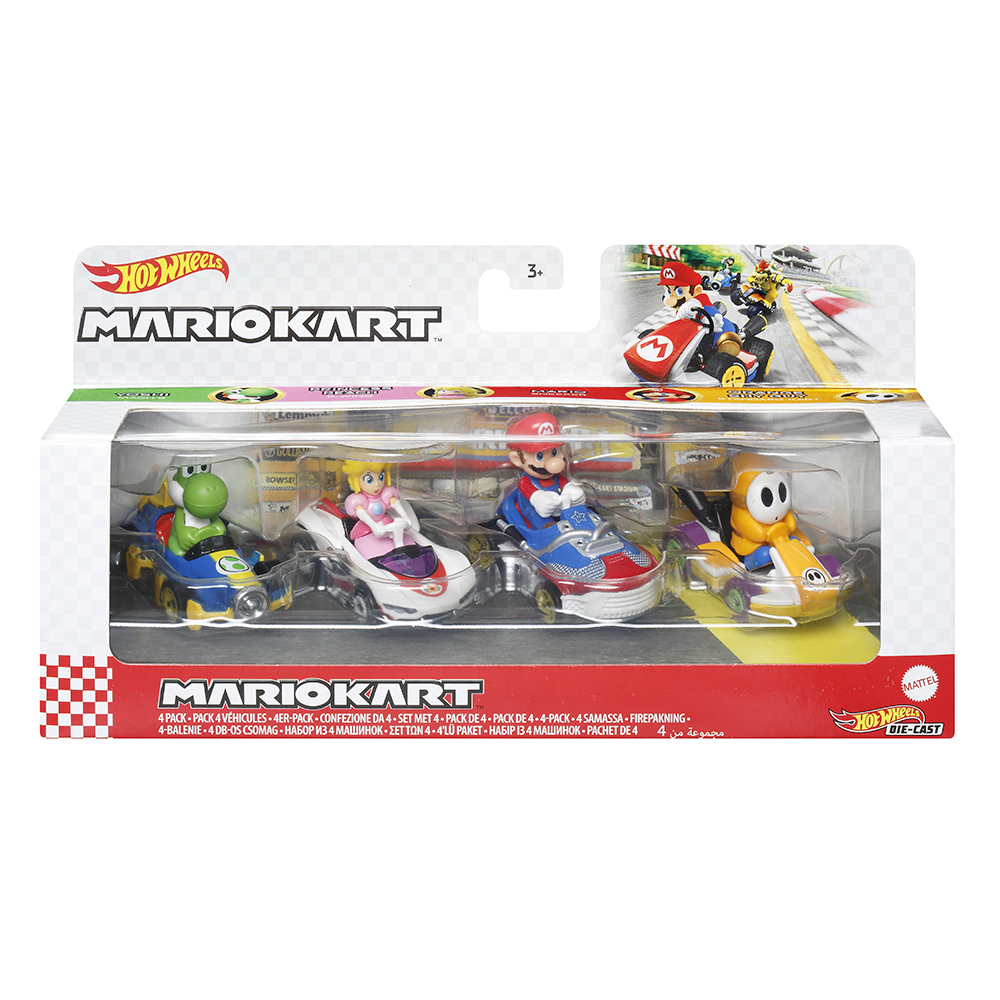 風火輪Mario Kart4部車(J箱)