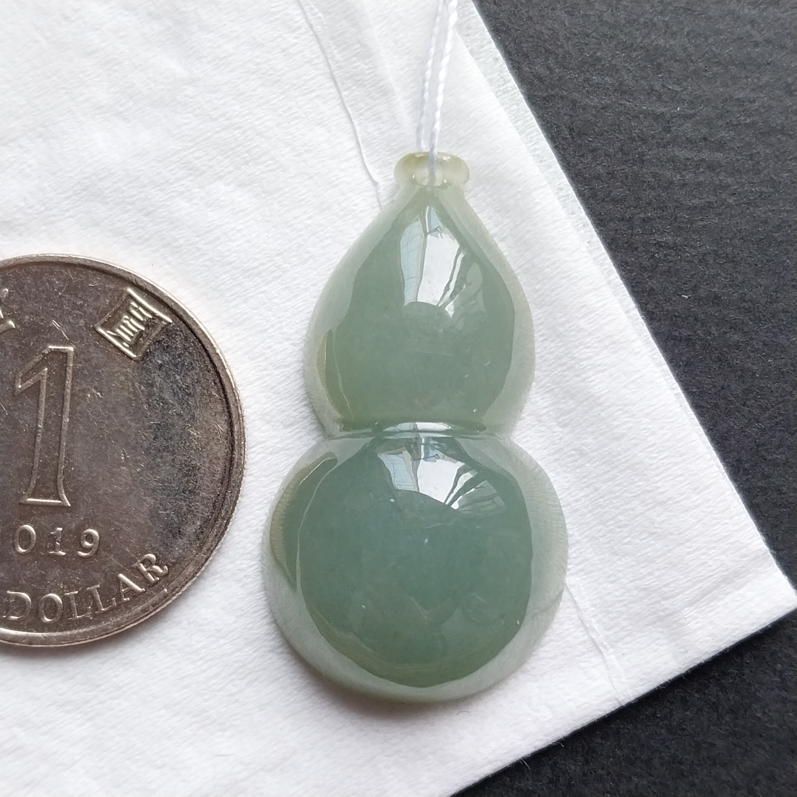 油綠葫蘆, 天然翡翠A玉, 緬甸玉, Jade, Jadeite