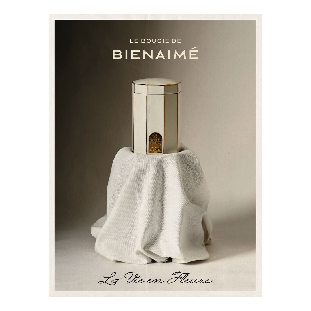 Bienaime LA VIE EN FLEURS 綻放芳華陶瓷蠟燭