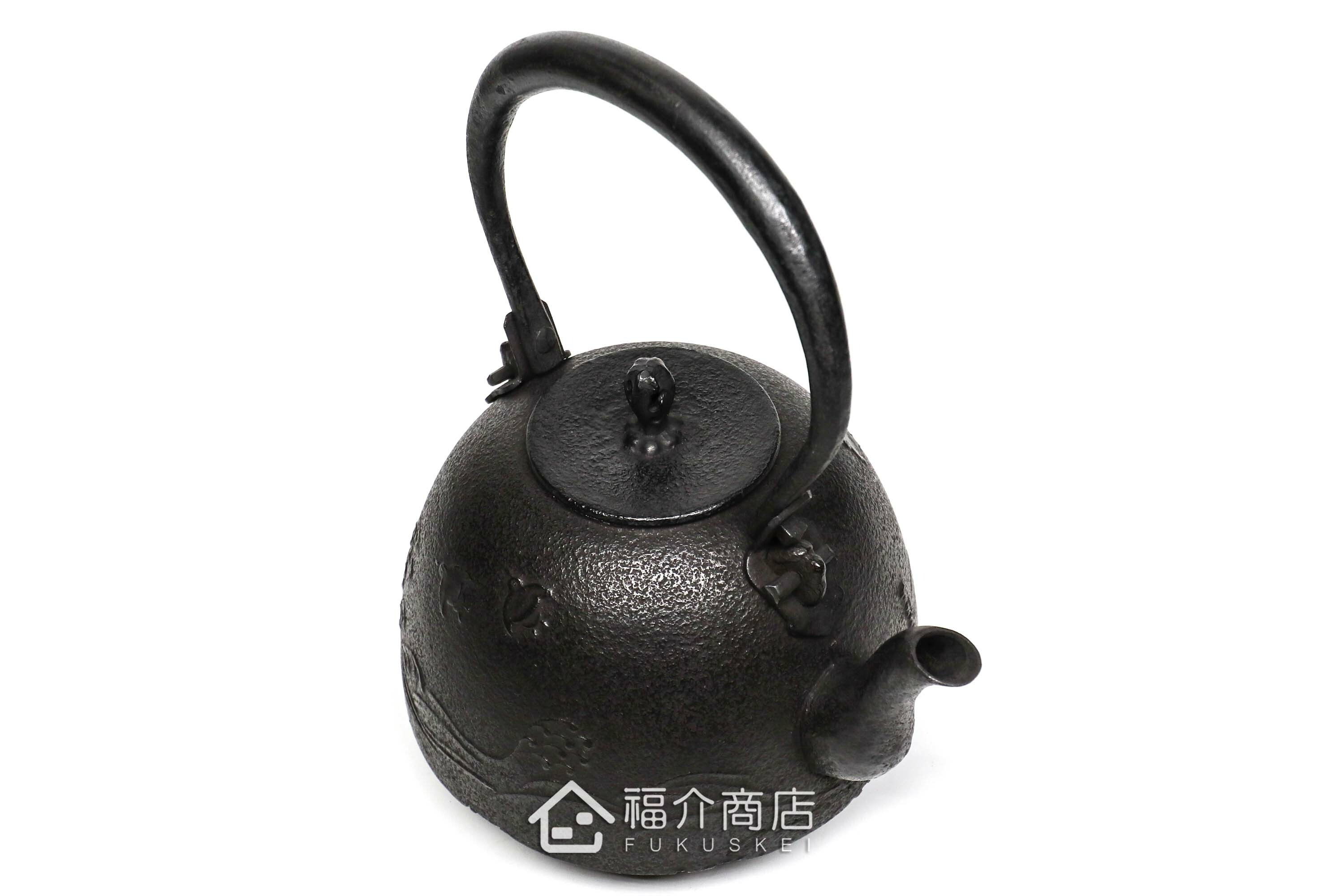 煮水泡茶用的鑄鐵茶壺