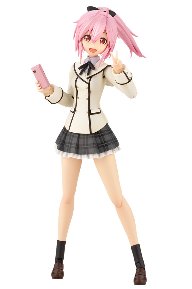 壽屋 代理版 組裝模型1/10創彩少女庭園 源内蒼 若葉女子高校 冬季制服 夢想風黑白色