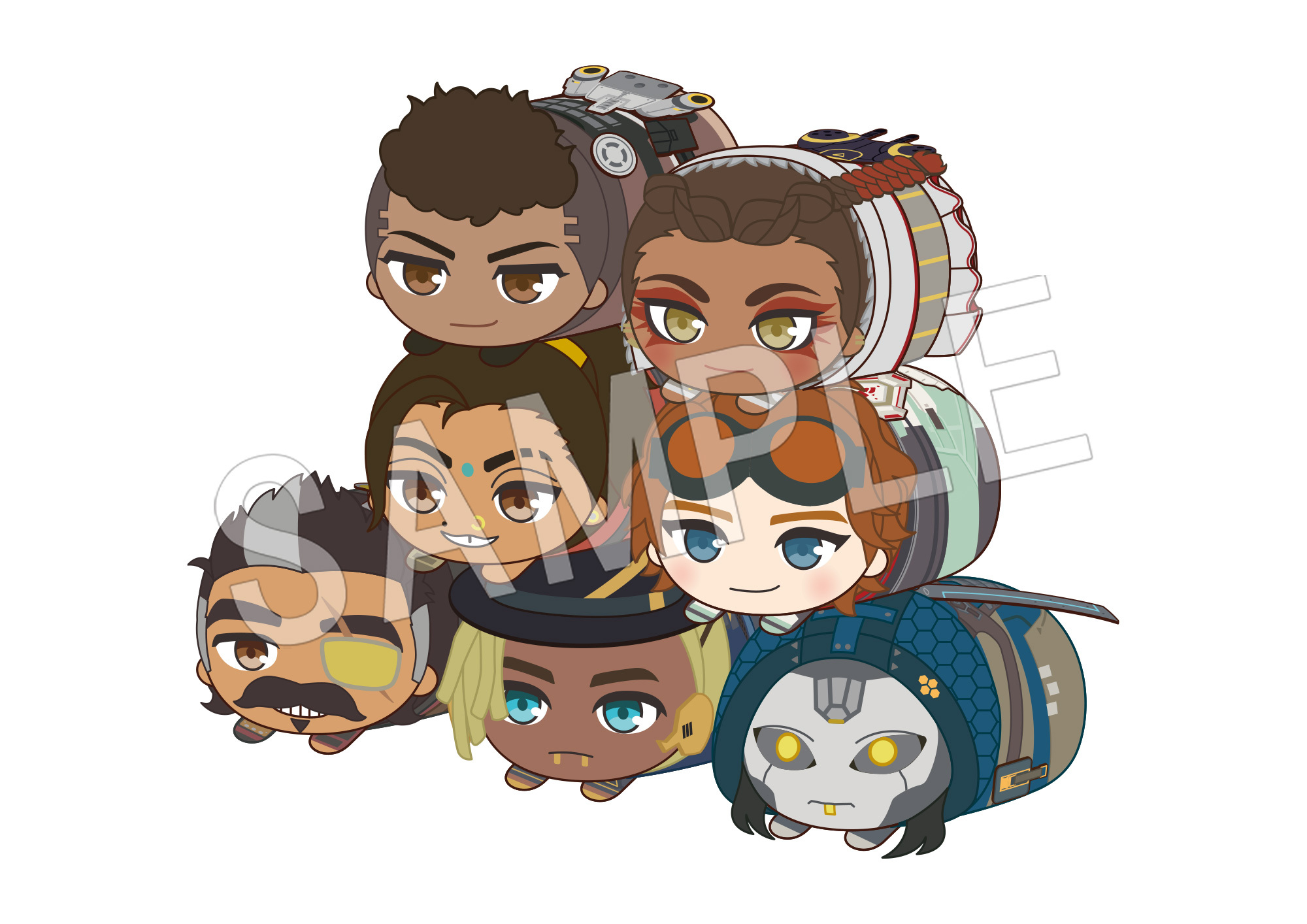 「ACG.GO」「預購」Apex Legends 趴趴公仔 vol.3 Set