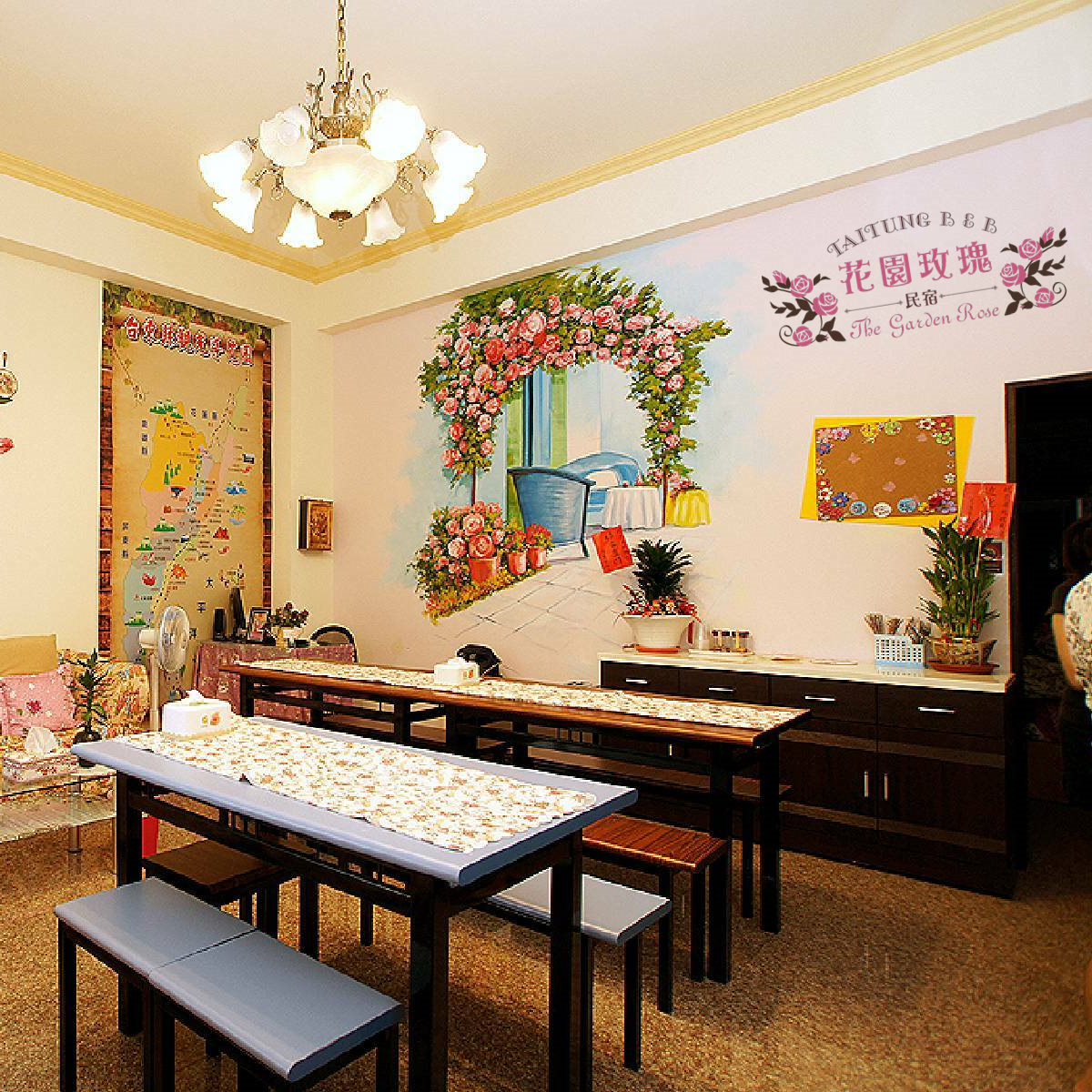 【台東】花園玫瑰民宿 住宿券 Ⓣ