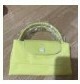 [DEFECT] LONGCHAMP LE PLIAGE SHORT HANDLE S SIZE,YELLOW, L1621619P33 [FINAL SALE] (SDF620)