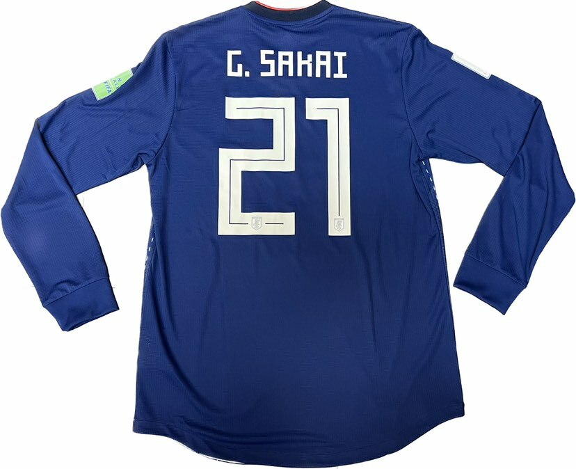 2018 日本代表 主場長袖支給球員版 #21 酒井高德