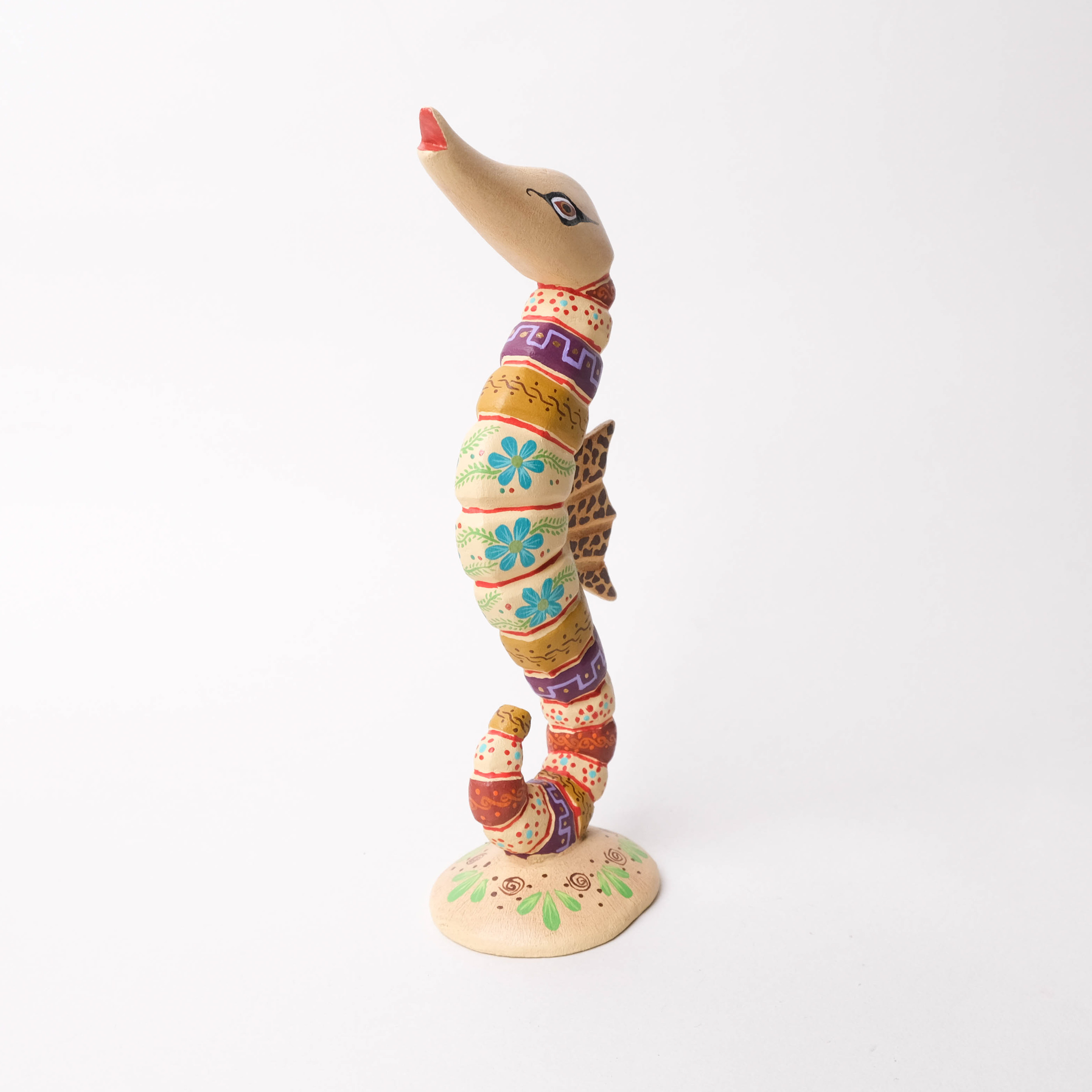 神獸手工木雕｜Caballo de mar｜墨西哥