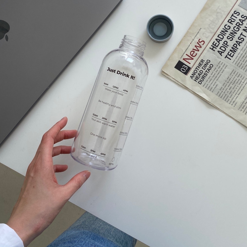 (現貨) 時間水樽 500ml